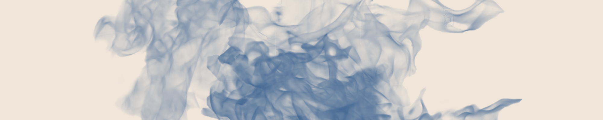 Background with blue smoke